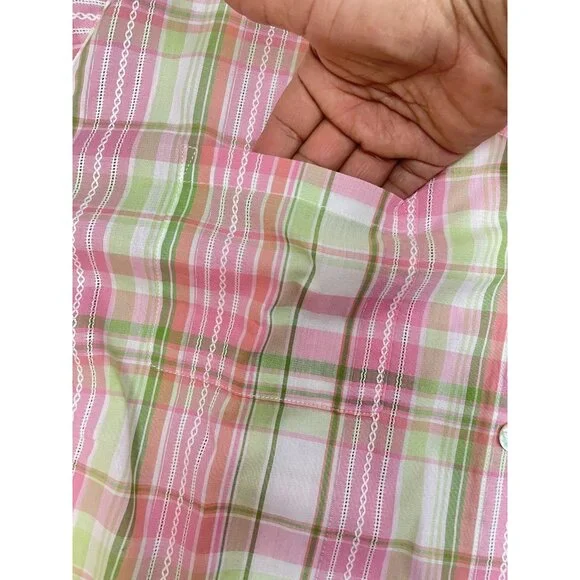 ALFRED DUNNER MIAMI BEACH WOMEN'S 3/4 Sleeve Fit Button-Down Shirt 3X - Picture 2 of 16